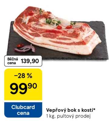 Vepřový bok s kostí