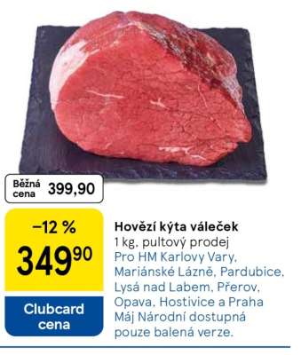 Hovězí kýta váleček