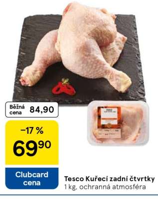 Tesco Kuřecí zadní čtvrtky