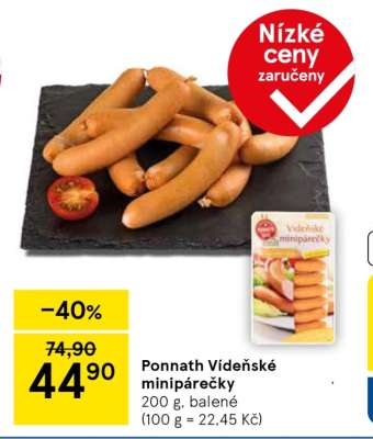 PONNATH VÍDEŇSKÉ MINIPÁREČKY