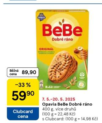 OPAVIA BeBe Dobré ráno