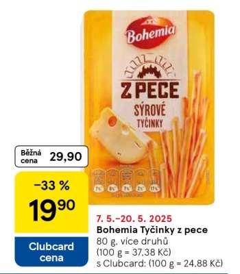 Bohemia Tyčinky z pece