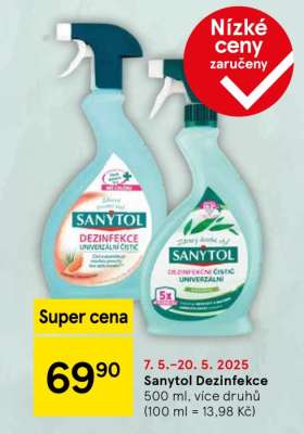 Sanytol dezinfekce