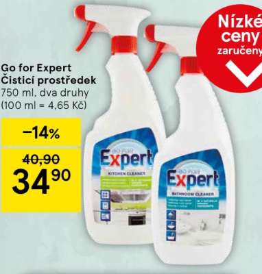 Go for Expert Čisticí prostředek