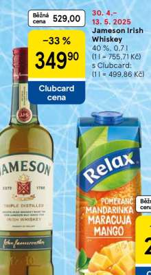 JAMESON Irish whiskey