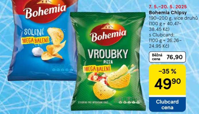 BOHEMIA CHIPSY