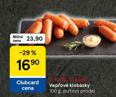 Vepřové klobásky