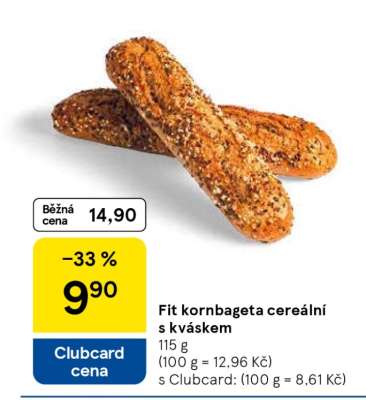 Fit kornbageta cereální s kváskem
