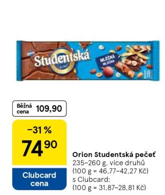 Orion Studentská pečeť