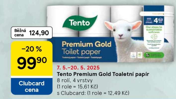Tento Premium Gold Toaletní papír