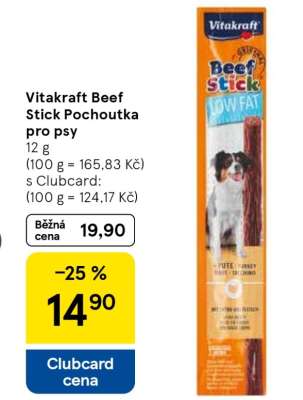 Vitakraft Beef Stick Pochoutka pro psy