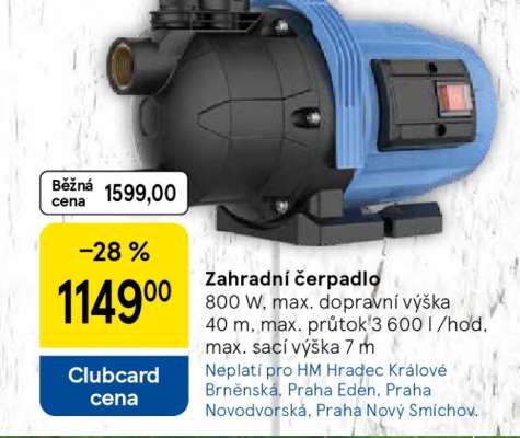Zahradní čerpadlo