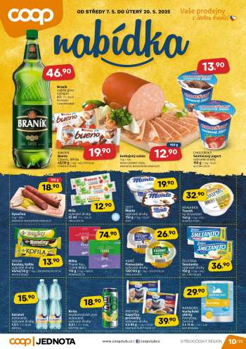Leták coop JEDNOTA - 7.5.2025 - 20.5.2025.