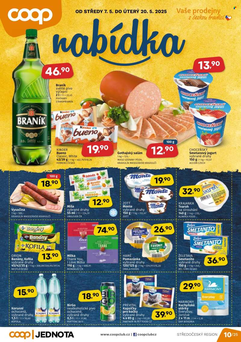 Leták coop JEDNOTA - 7.5.2025 - 20.5.2025.