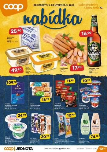 Leták coop JEDNOTA - 7.5.2025 - 20.5.2025.