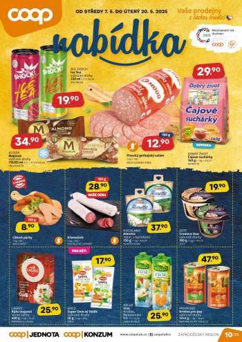 Leták coop JEDNOTA - 7.5.2025 - 20.5.2025.