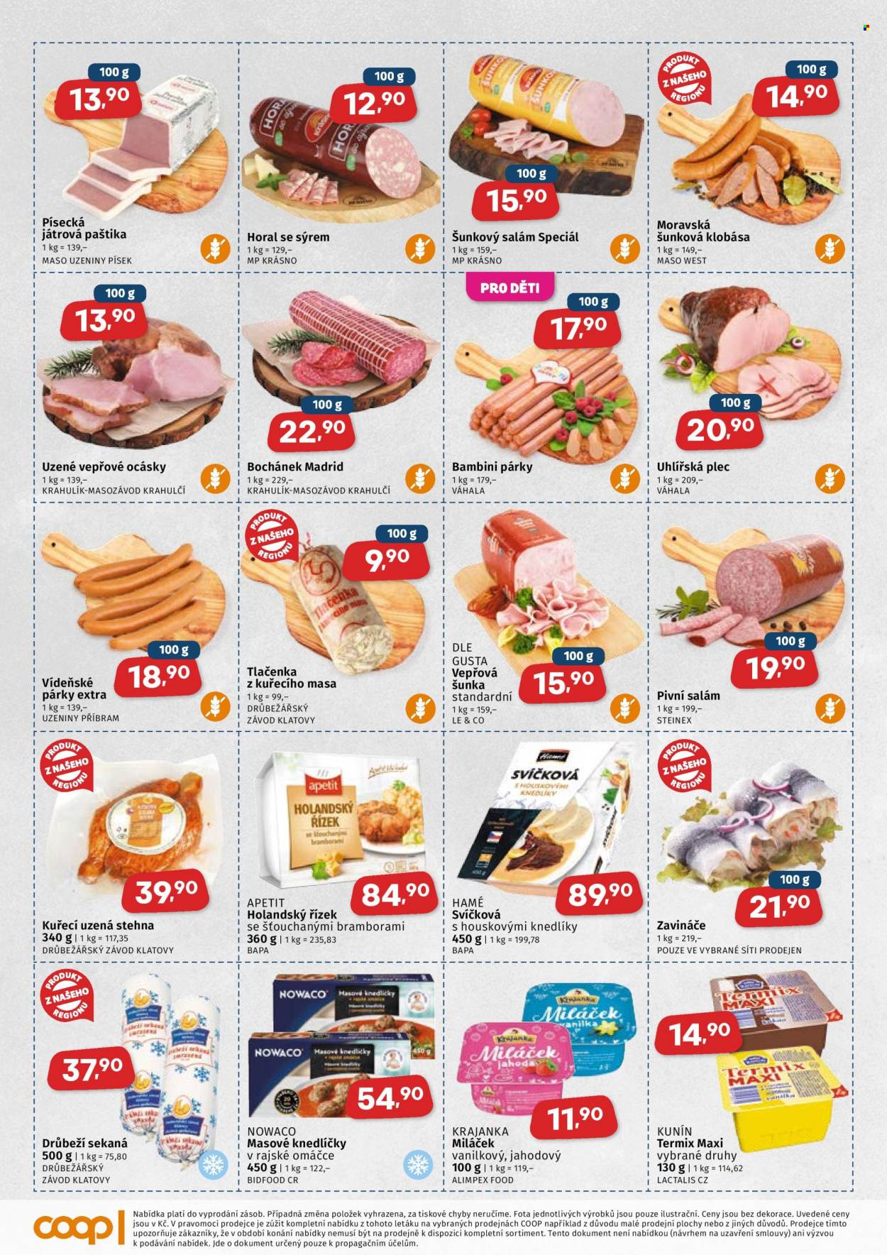 Leták coop JEDNOTA - 7.5.2025 - 20.5.2025. Strana 1