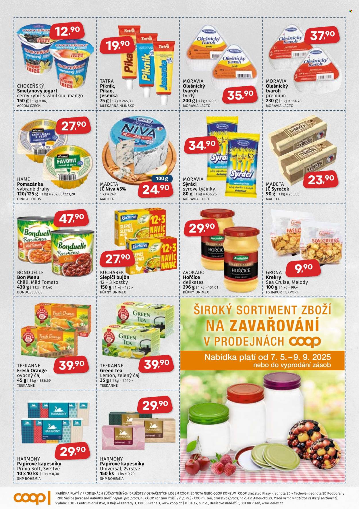 Leták coop JEDNOTA - 7.5.2025 - 20.5.2025. Strana 1