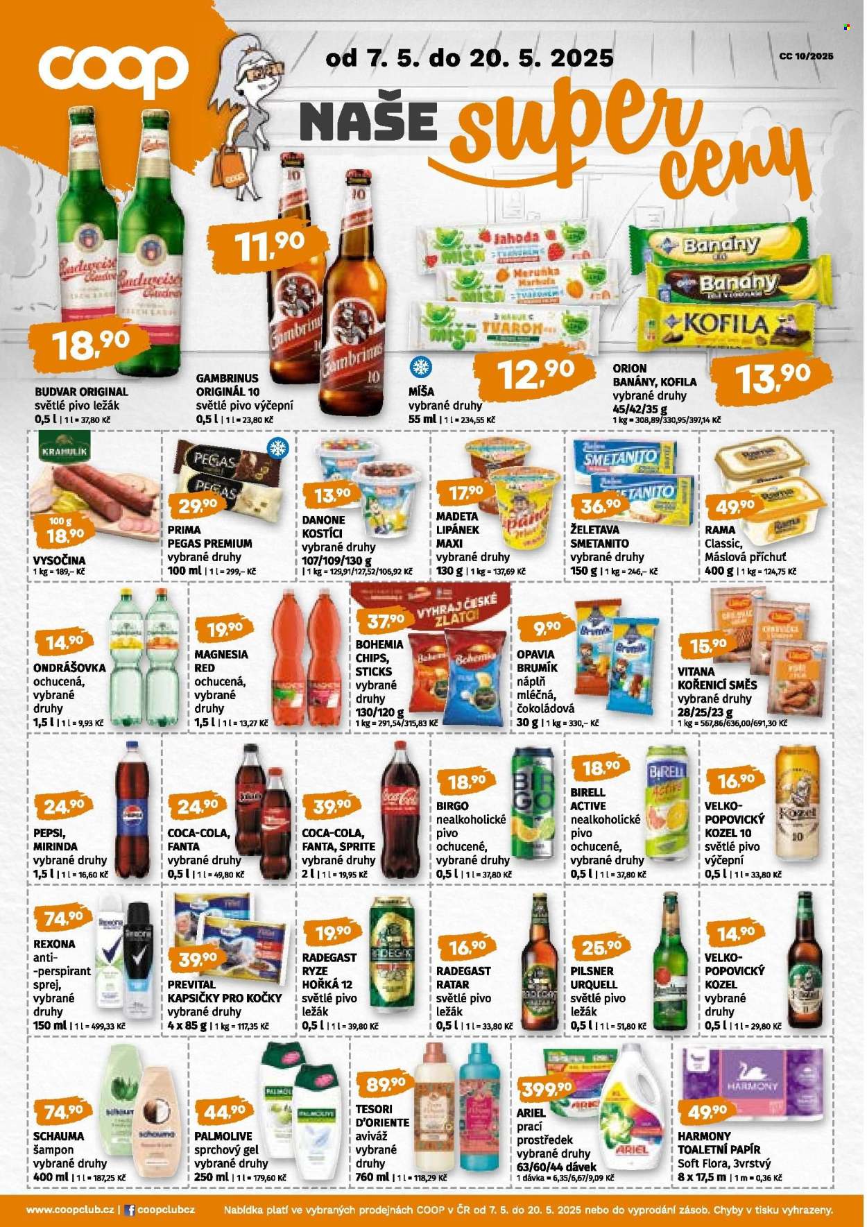 Leták coop JEDNOTA - 7.5.2025 - 20.5.2025. Strana 1