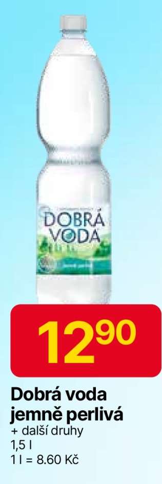 Dobrá voda jemně perlivá