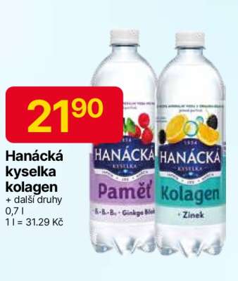 Hanácká kyselka kolagen