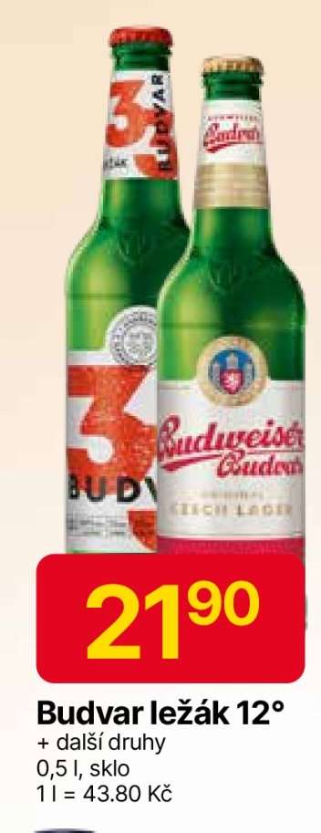 Budvar ležák 12°