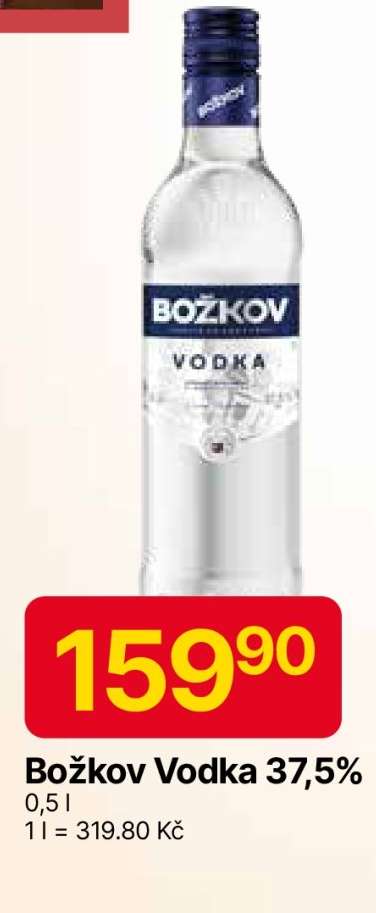 Božkov Vodka 37,5 %