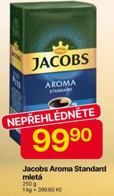Jacobs Aroma Standard mletá