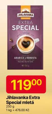 Jihlavanka Extra Special mletá