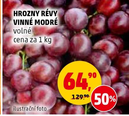 HROZNY RÉVY VINNÉ MODRÉ