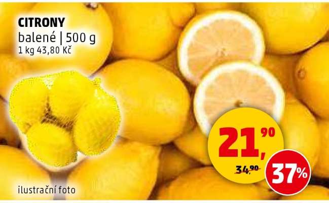 CITRONY balené |