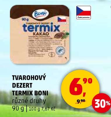 TVAROHOVÝ DEZERT TERMIX BONI