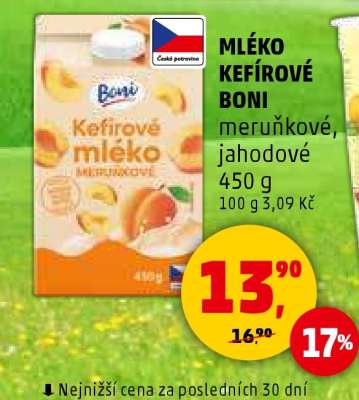 MLÉKO KEFÍROVÉ BONI