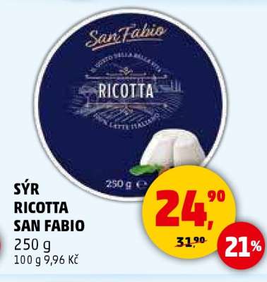 SÝR RICOTTA SAN FABIO