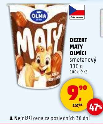 DEZERT MATY OLMÍCI