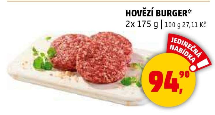 Hovězí burger