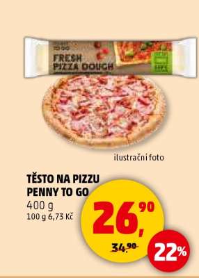 TĚSTO NA PIZZU PENNY TO GO