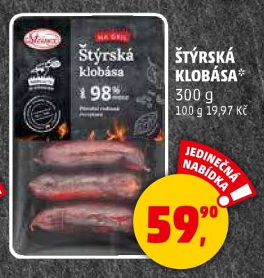 Štýrská klobása