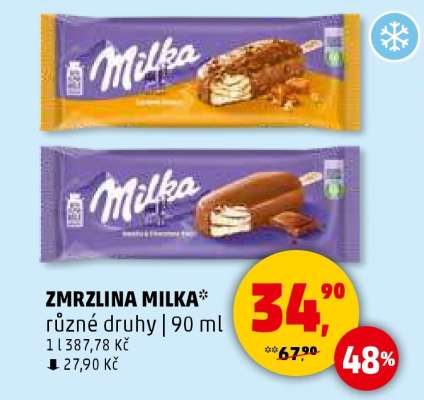 Zmrzlina Milka