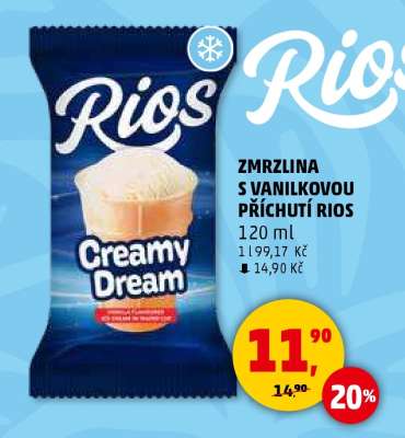 ZMRZLINA S VANILKOVOU PŘÍCHUTÍ RIOS