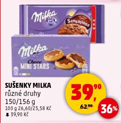 SUŠENKY MILKA