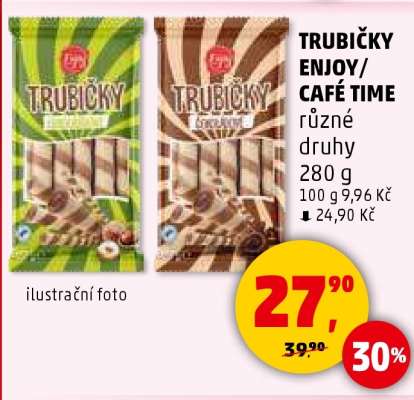 TRUBIČKY ENJOY, CAFÉ TIME