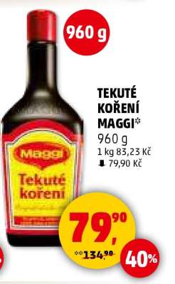 TEKUTÉ KOŘENÍ MAGGI