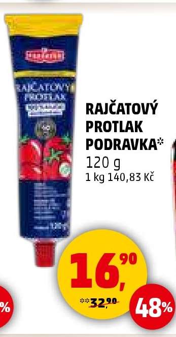 RAJČATOVÝ PROTLAK PODRAVKA