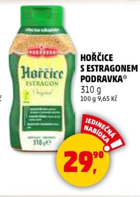 Hořčice s estragonem Podravka