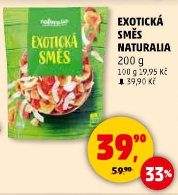 EXOTICKÁ SMĚS NATURALIA
