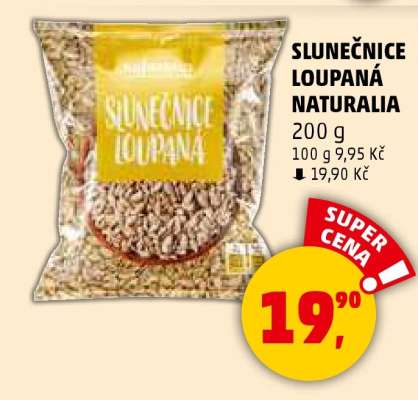 SLUNEČNICE LOUPANÁ NATURALIA