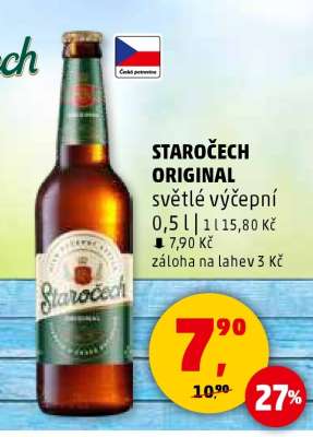 STAROČECH ORIGINAL světlé výčepní