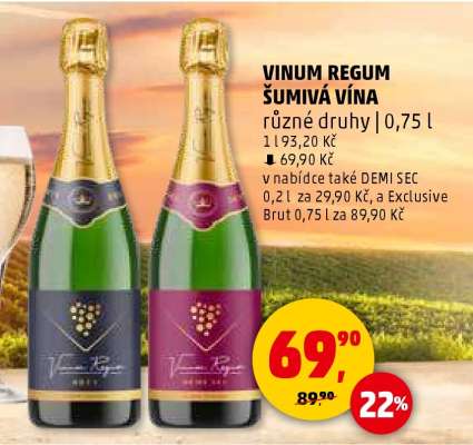 VINUM REGUM ŠUMIVÁ VÍNA