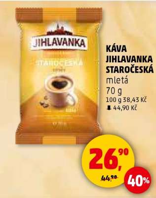 KÁVA JIHLAVANKA STAROČESKÁ